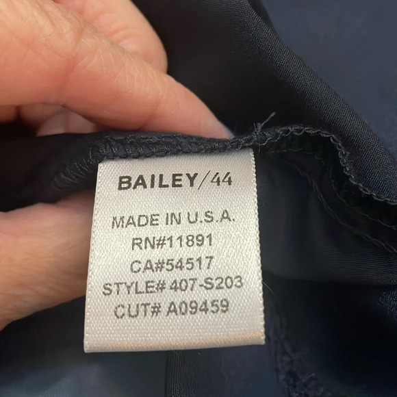 NWT Bailey 44 Navy Blue Mini Skirt Size Small - Picture 7 of 8